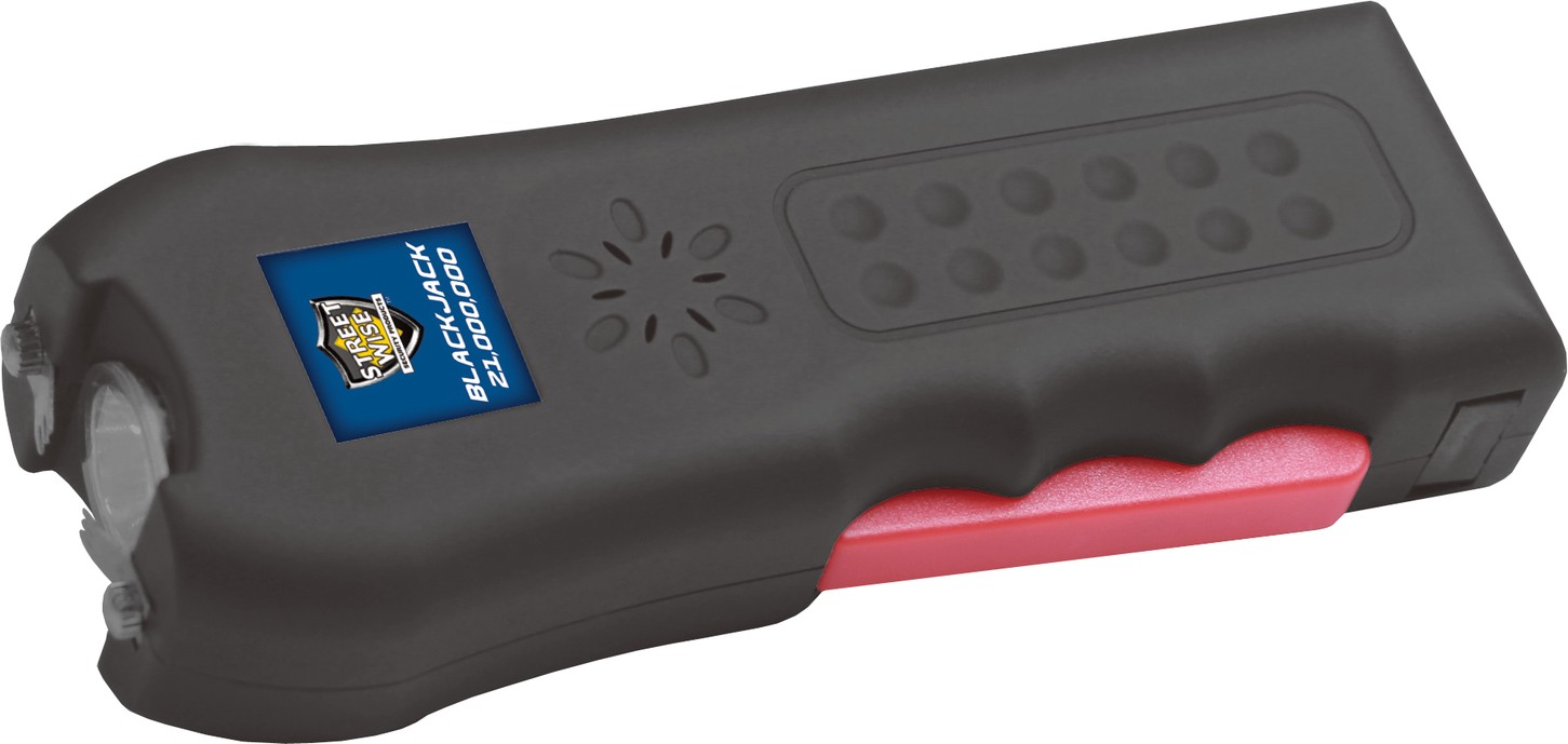 Streetwise Black Jack 21,000,000 Stun Gun with Disable Pin Female